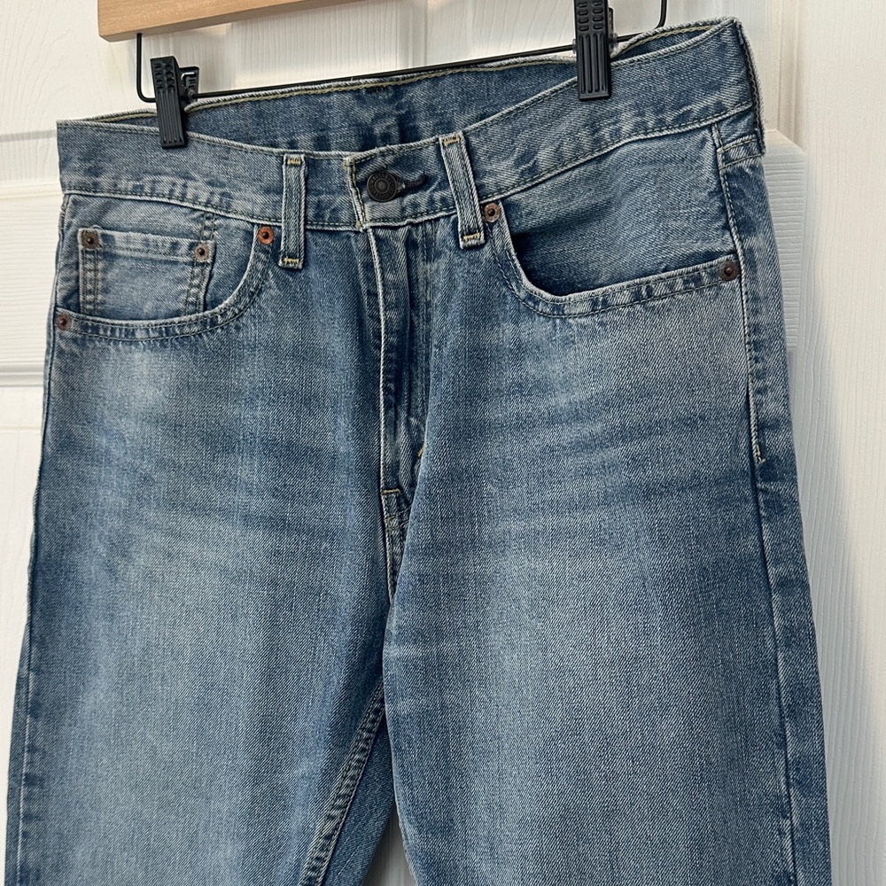 Levi's 505 Light Blue Straight Jeans W31 L30